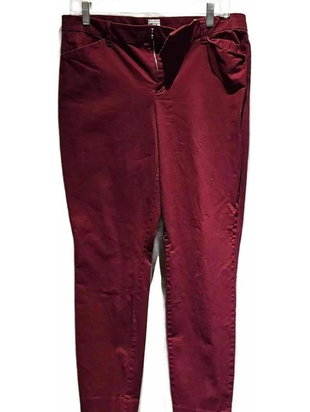GAP skinny ankle jewel tone pants size 10